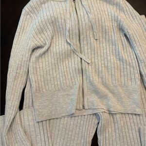 Aerie Light Gray Sweater Set. New with tags. Make an offer!